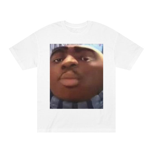 Meme Face Graphic Tee — Funny Big Head Reaction T-Shirt
