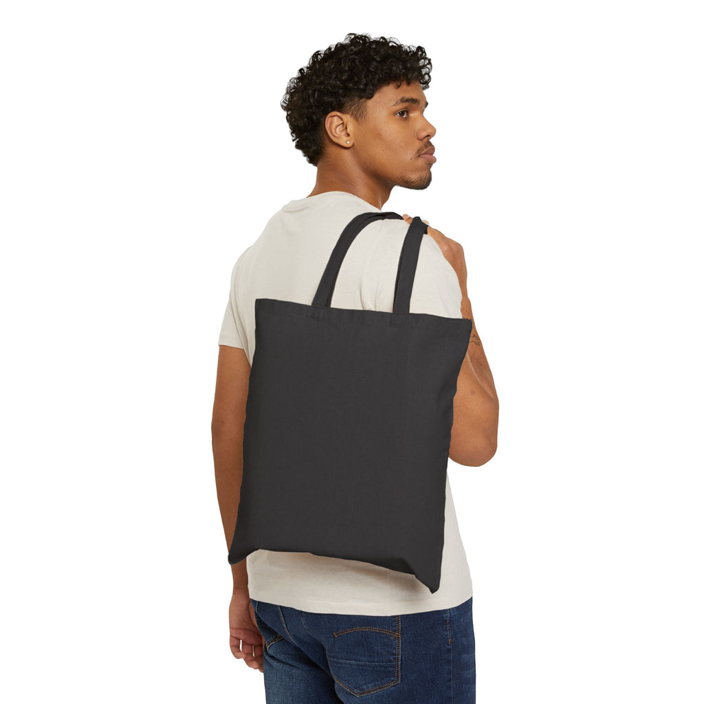 Made in America tote, Americana vintage red white blue, retro patriotic canvas