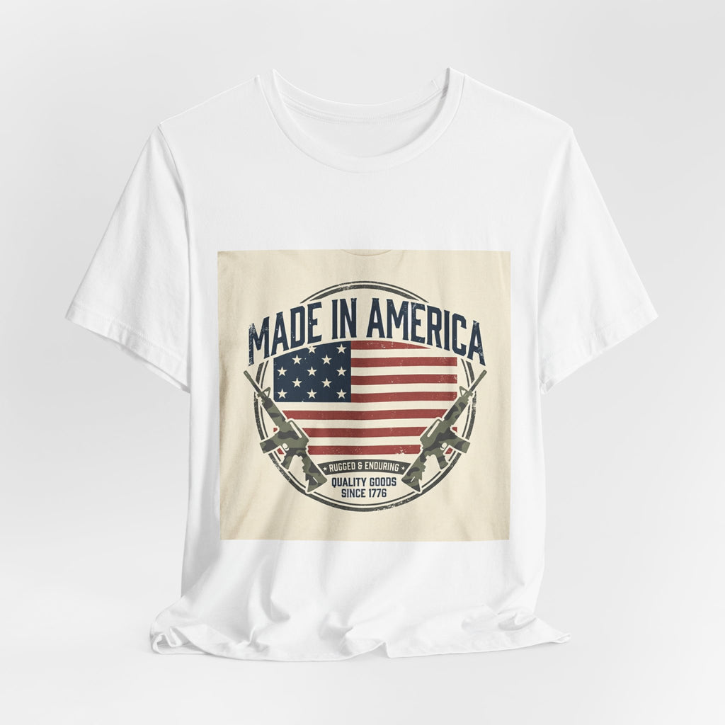 Made in America Tee | vintage USA, red white blue
