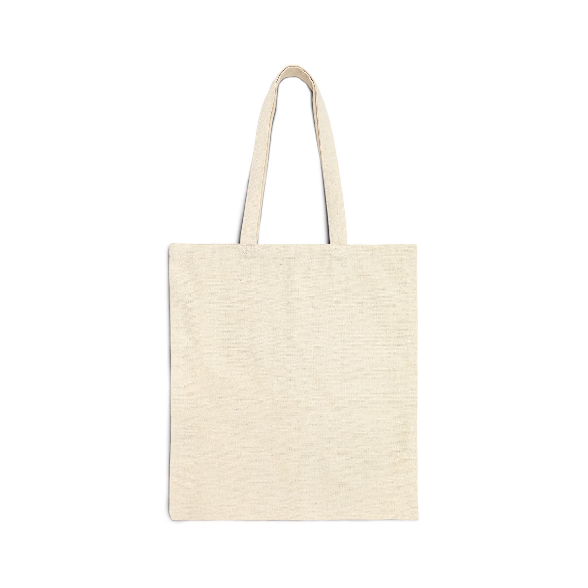 Made in America tote, Americana vintage red white blue, retro patriotic canvas