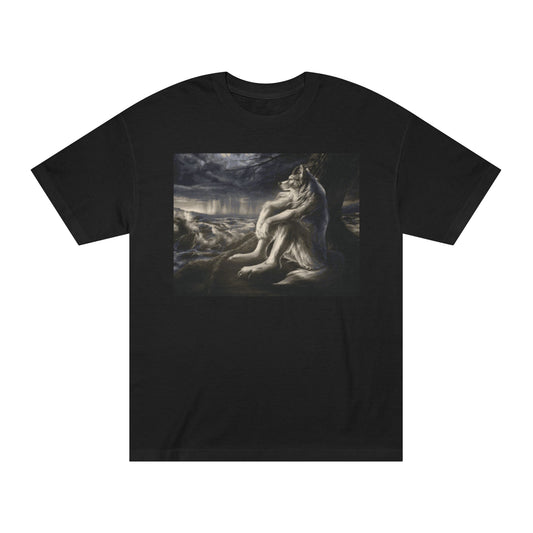 Wolf Moon Graphic Tee — Mystical Wolves Nightscape T-Shirt