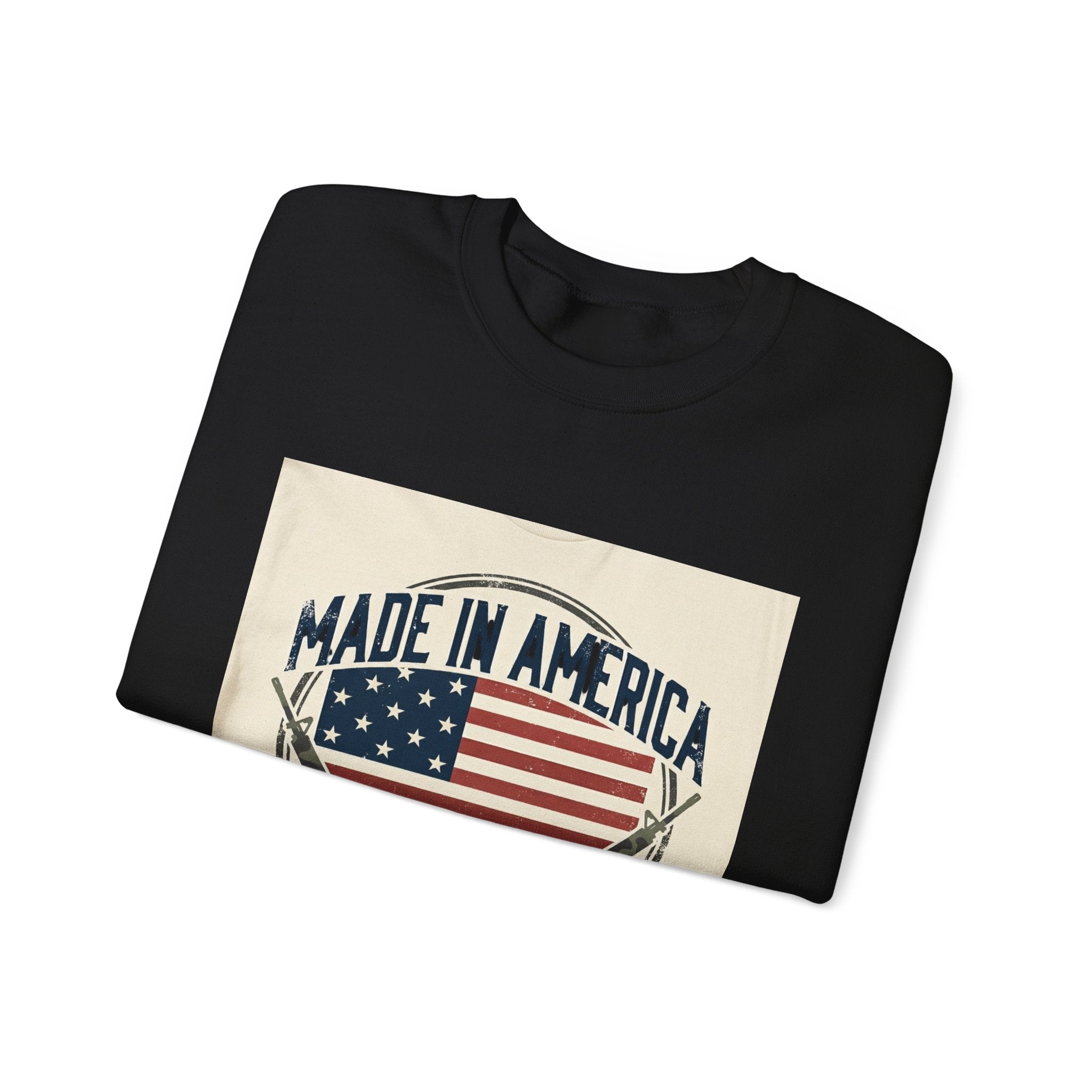 Made in America Sweatshirt | vintage USA, red white blue Americana